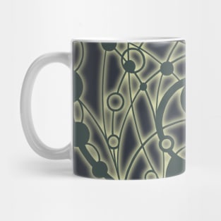 Sacred Circles Cosmic Paths Digital Design Mug